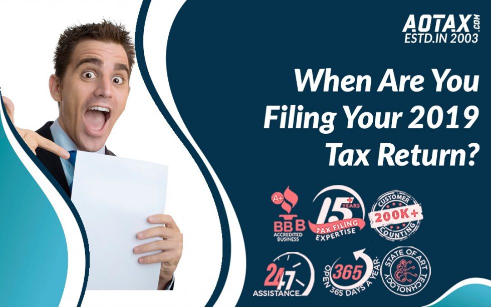 When You File Your 2019 Tax Return Will Impact Your Stimulus Payment Aotaxcom 1669