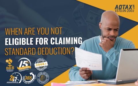 who is not eligible for standard deduction